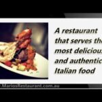 Italian Restaurant Gold Coast – Mario’s